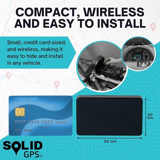 Tracker – Real-Time 4G Vehicle Tracker with App Alerts, Geofencing & Long Battery Options – No Wiring, Australian Support (12-Month Battery Life)